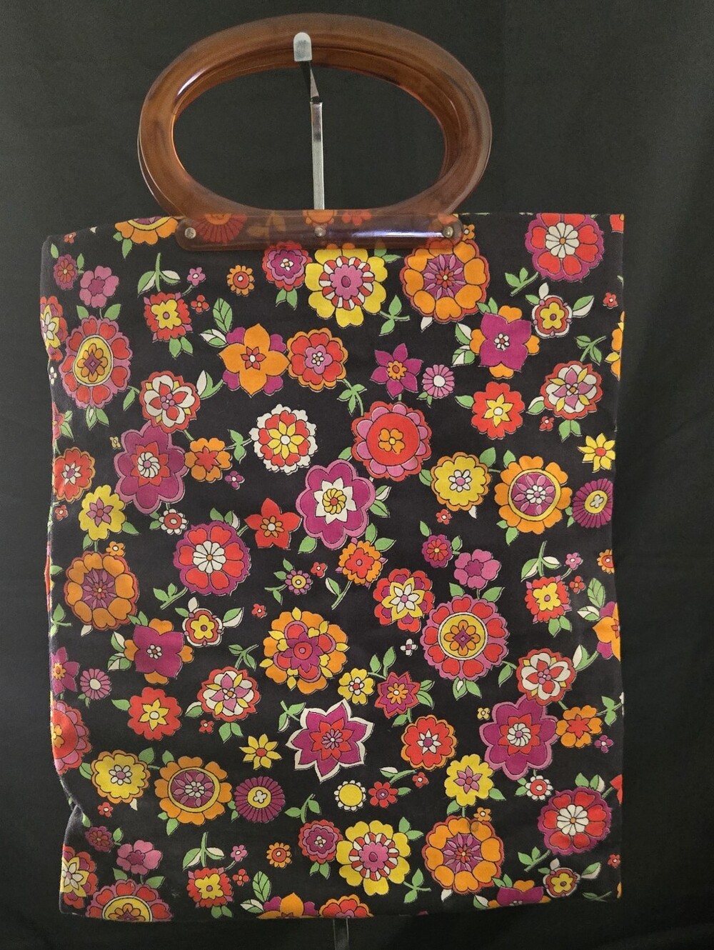 Ladies Pride Adjustable Vintage Tote. So Colorful!!
